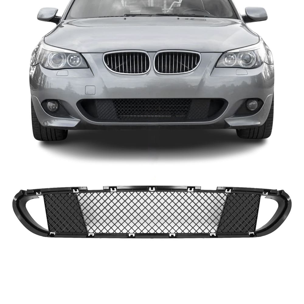 BMW E60 E61 center grille for M-sport / M-tech front bumper