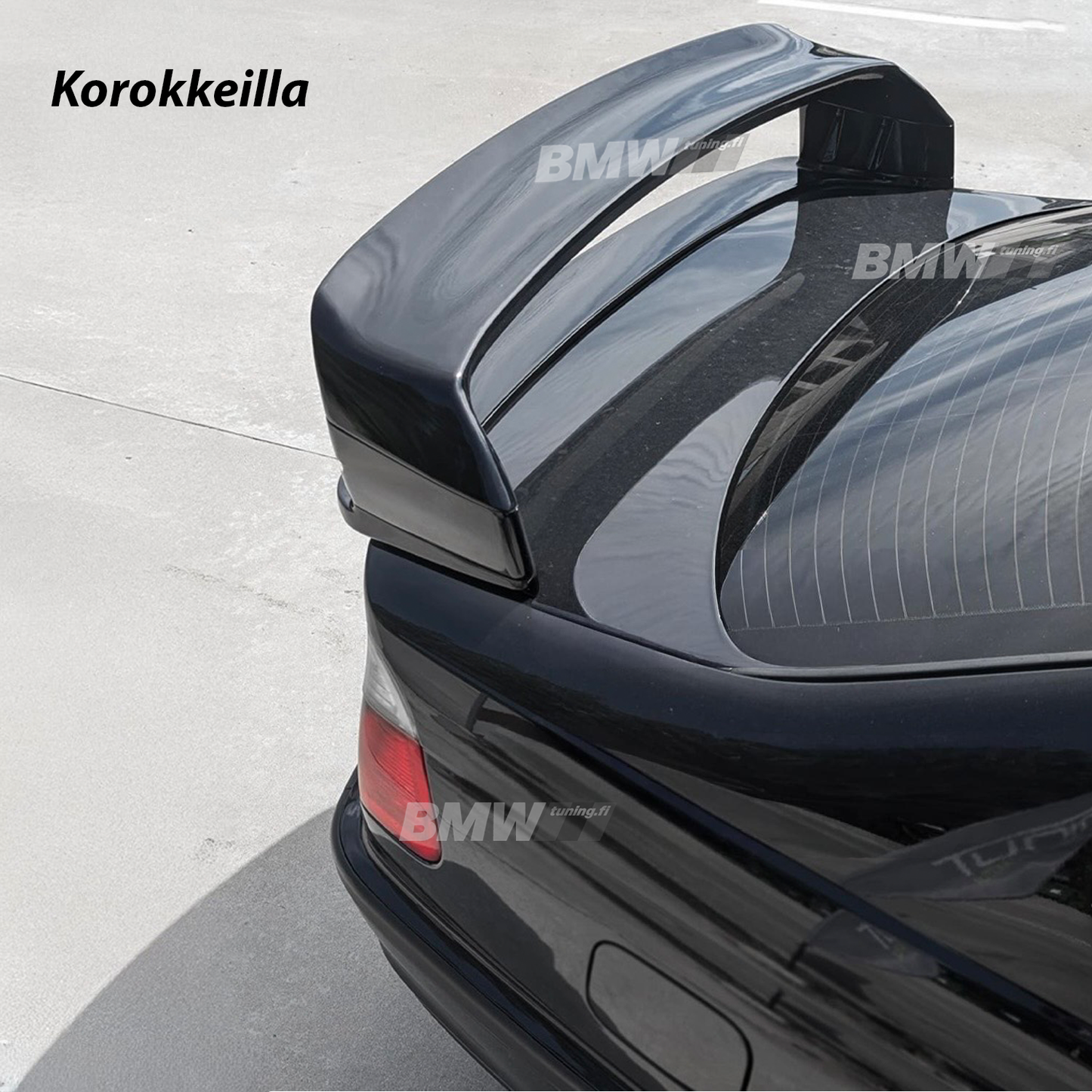 BMW E46 Coupe/Sedan, GT II rear spoiler