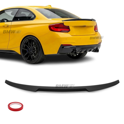 BMW F22 M4-look rear spoiler glossy black