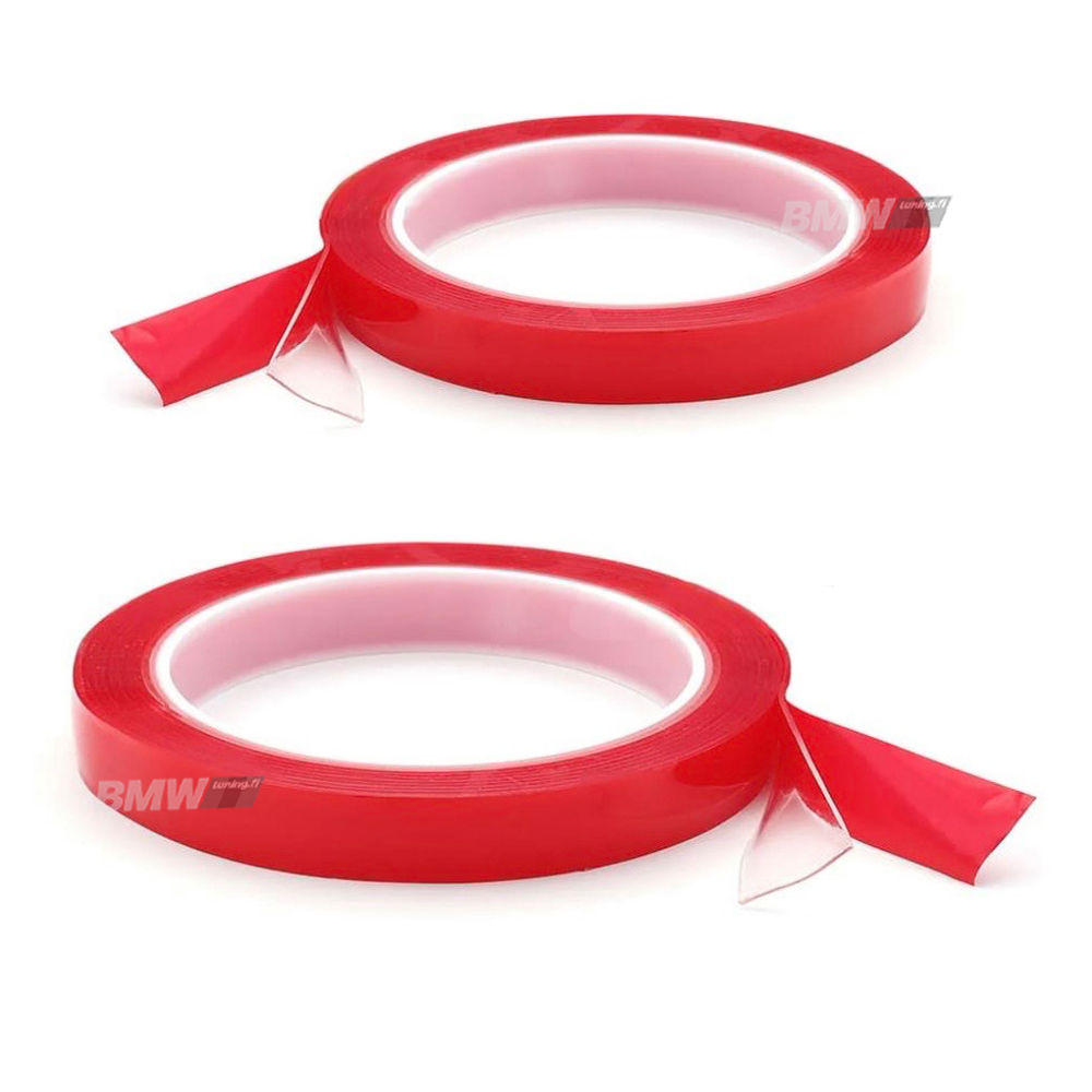 Vahva kaksipuolinen teippi 2 rullaa 10mm x 3m