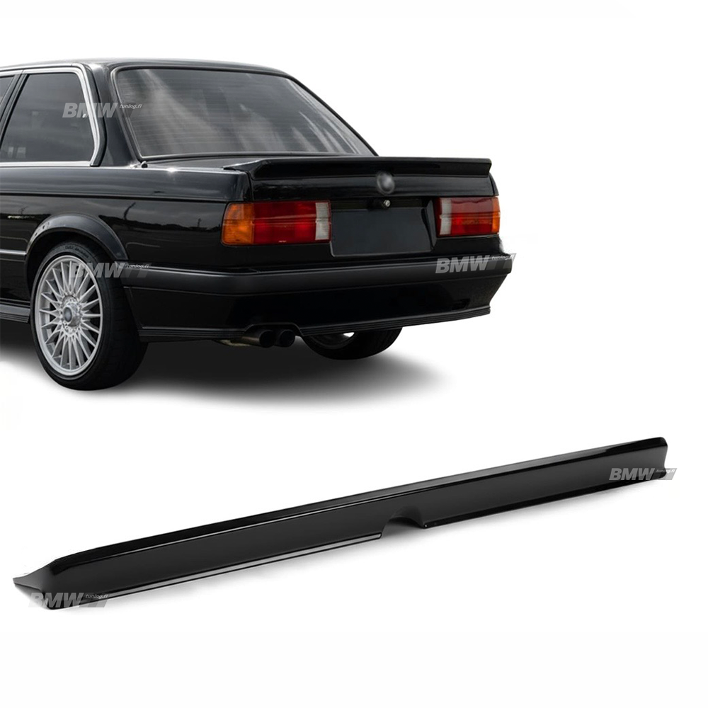 BMW E30 82-93 M-tech I sport rear spoiler Glossy black