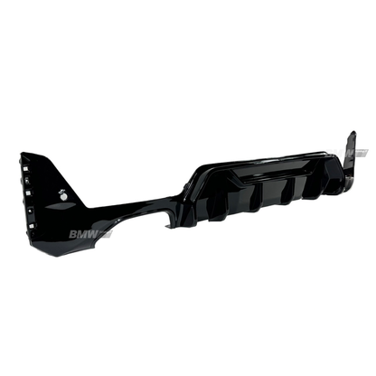 BMW G20 / G21 LCI model year 22-25 Competition diffuser glossy black