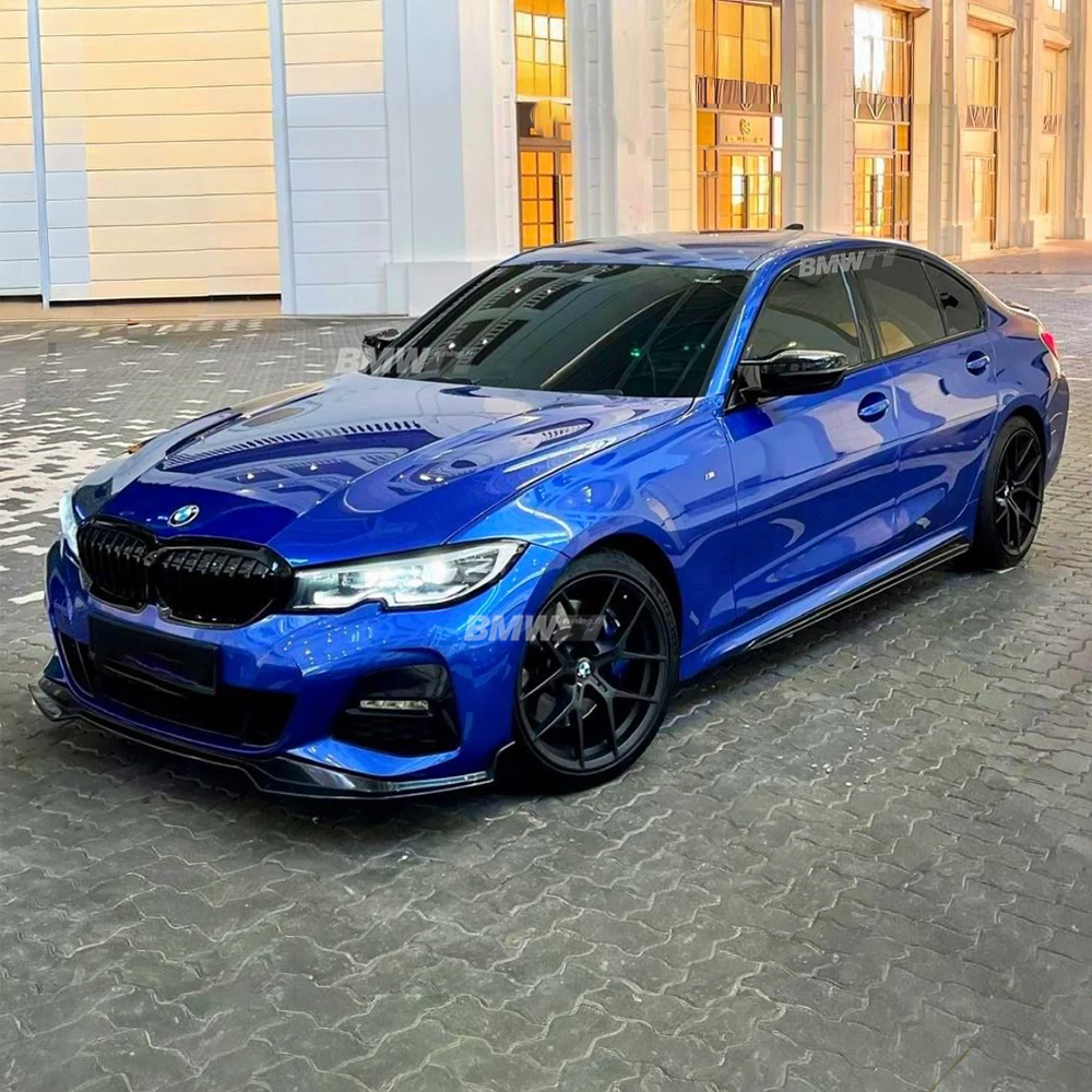 BMW G20 G21 19-22 Glossy black front spoiler