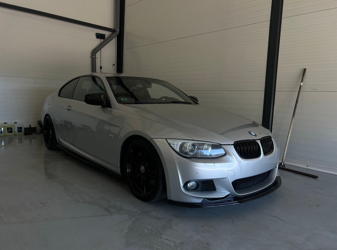 Bmw E90 E91 E92 E93, E81 E82 E87 LCI M3-Look kiiltävän mustat peilinkuoret