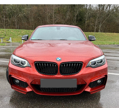 BMW F22 F23, Single grill kiiltävän mustat munuaiset