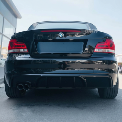 BMW E82 E88 WR-tyylinen takapuskurin diffuusori