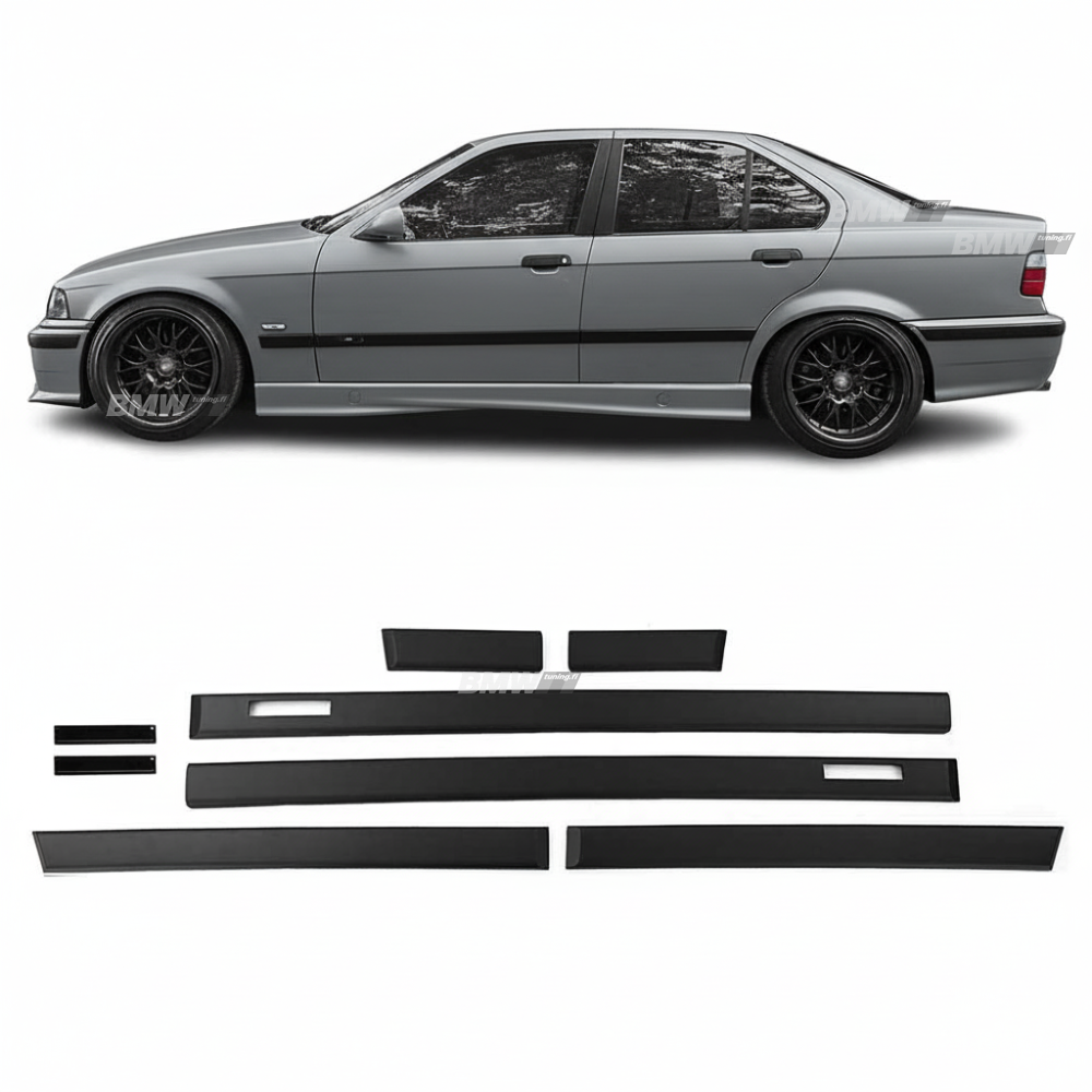 Side trim set E36 (Sedan/Touring)
