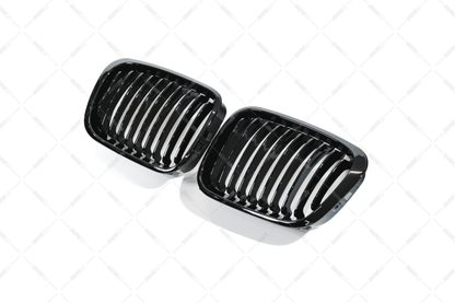 BMW E46, Sedan/Touring 98-01 kiiltävän mustat munuaiset