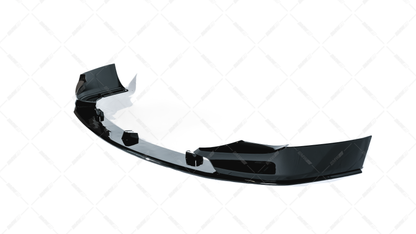 BMW E60 E61 03-10 M-performance etulippa kiiltävän musta