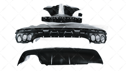 BMW E60, M-look takapuskuri