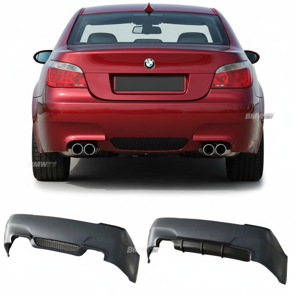 BMW E60 M-look takapuskuri