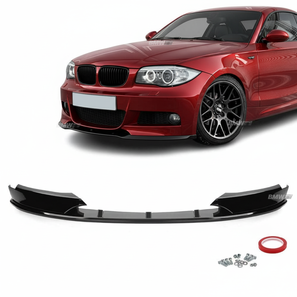 Mx-style front splitter BMW E82/E88 M-performance (2007-2013)