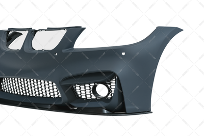BMW E90 E91 LCI M4-Look front bumper. PDC