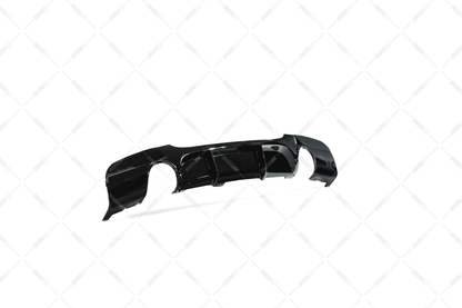 BMW E90 E91 05-11 M-Performance takapuskuriin diffuusori kiiltävän musta