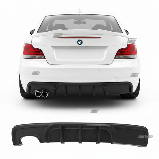 WR-tyylinen takapuskurin diffuusori BMW E82 / E88