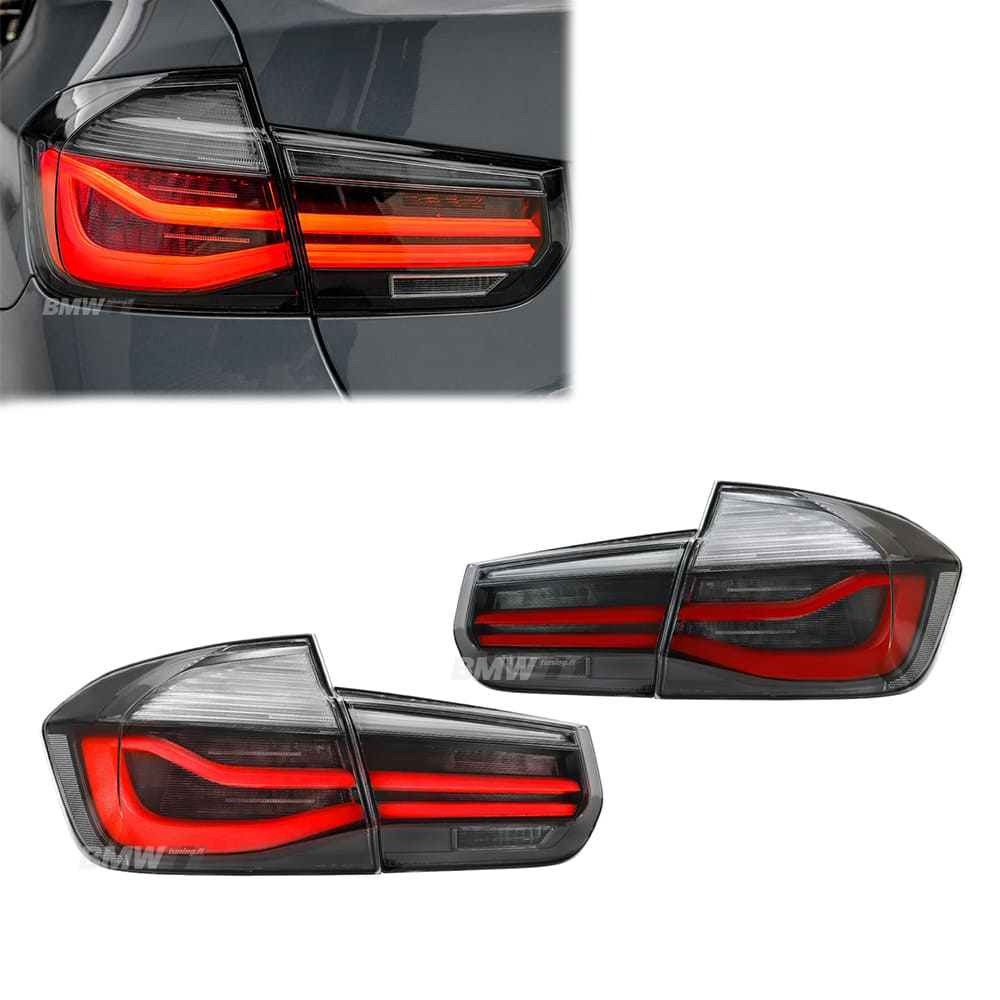 BMW F30 F80 Tummennetut LED Takavalot