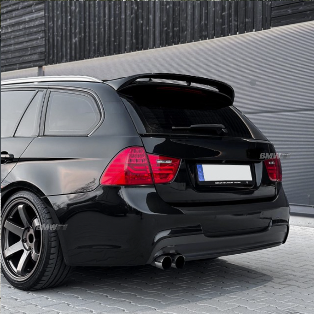 BMW E91 Glossy Black Rear Spoiler M-Performance