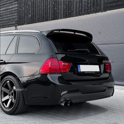 BMW E91 Glossy Black Rear Spoiler M-Performance