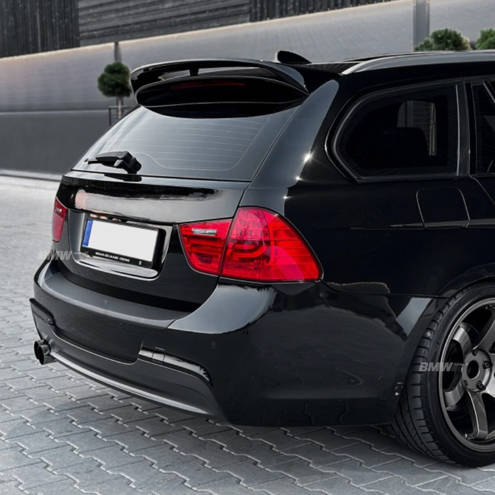 BMW E91 Glossy Black Rear Spoiler M-Performance