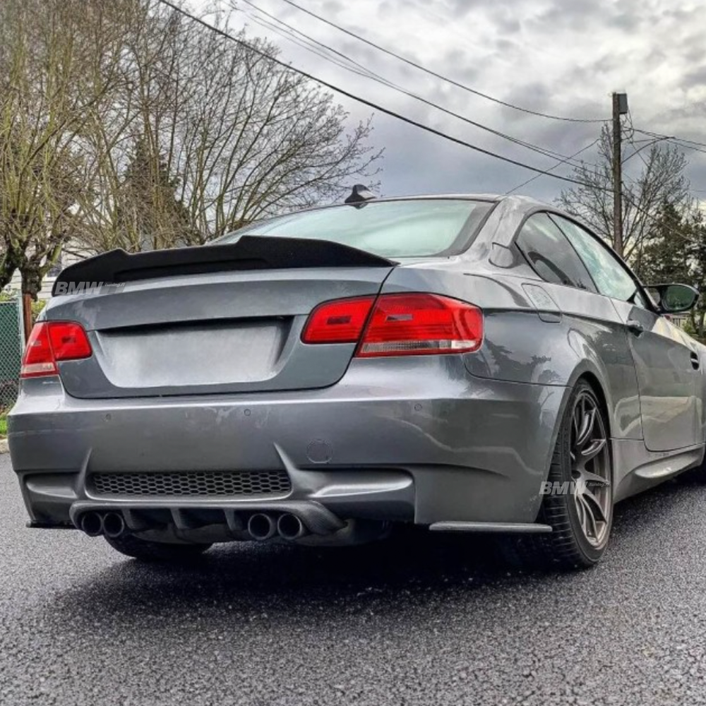 BMW E92 PSM-look High kick glossy black rear spoiler