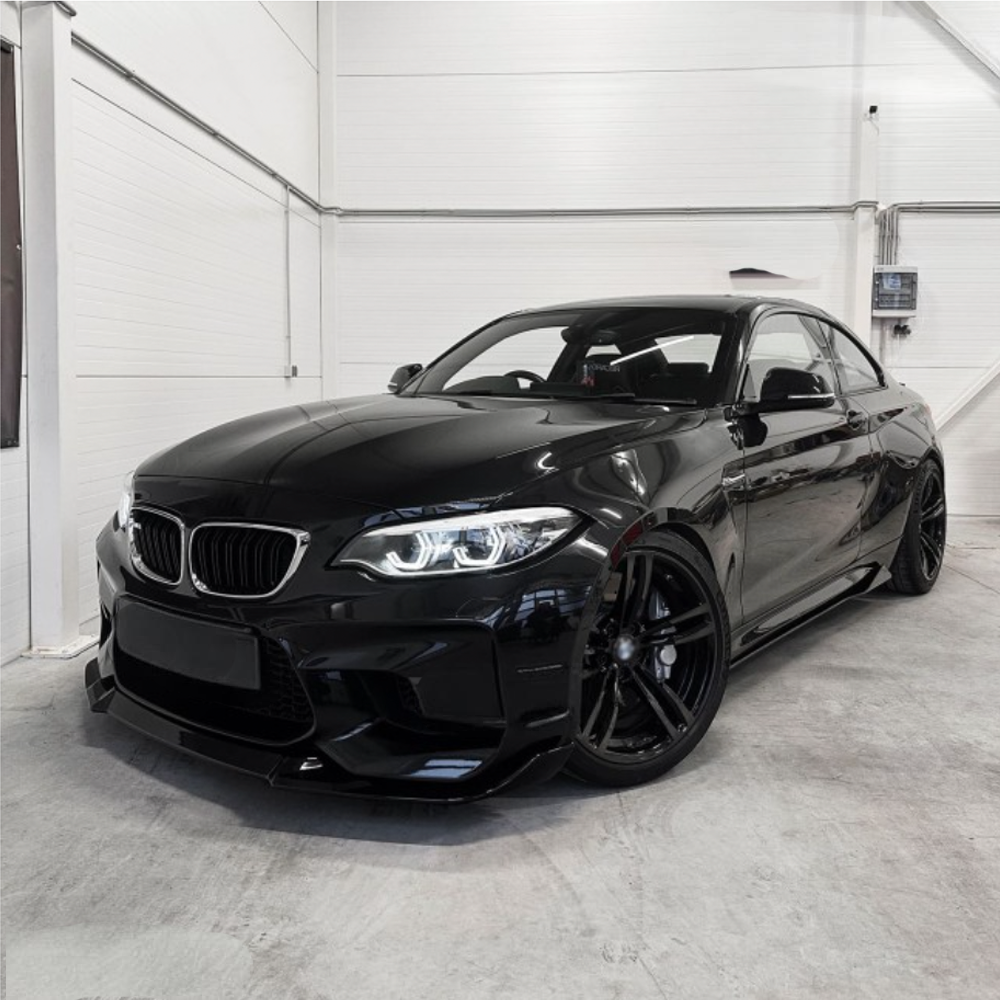 BMW F87 CS-tyylinen etupuskurin lippa