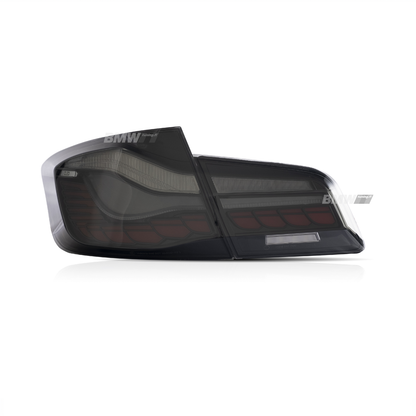 BMW F10 Led Takavalot Dynaamisilla Vilkuille