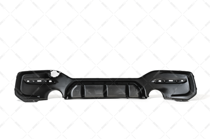 BMW F20 F21 M-performance takapuskurin diffuusori carbon look/kiiltävän musta