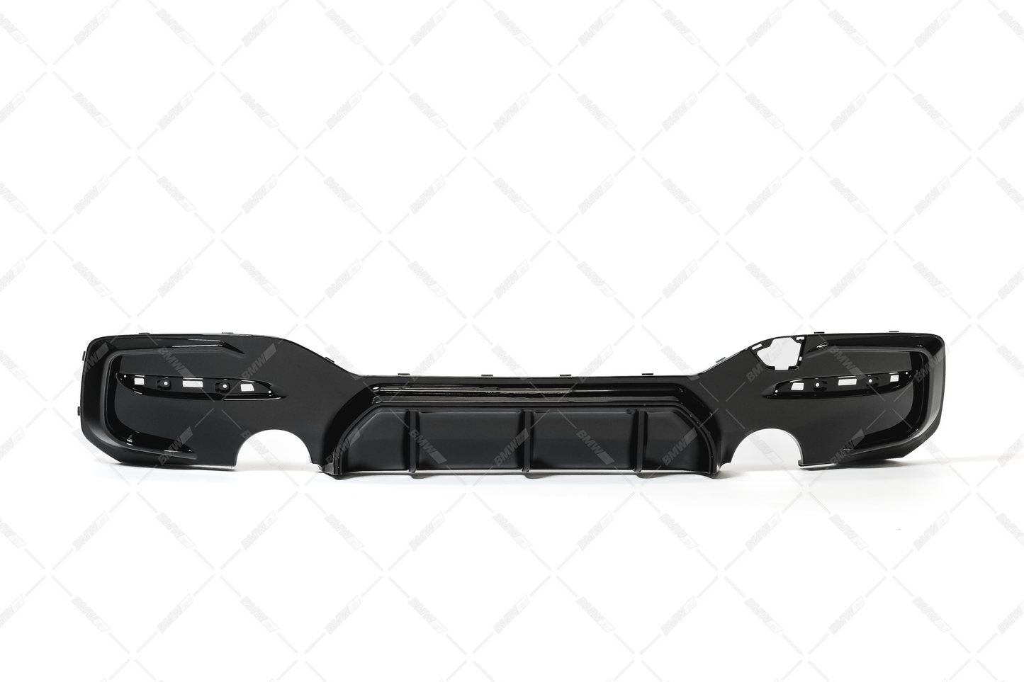 BMW F20 F21 LCI M-performance look takapuskurin diffuusori kiiltävän musta