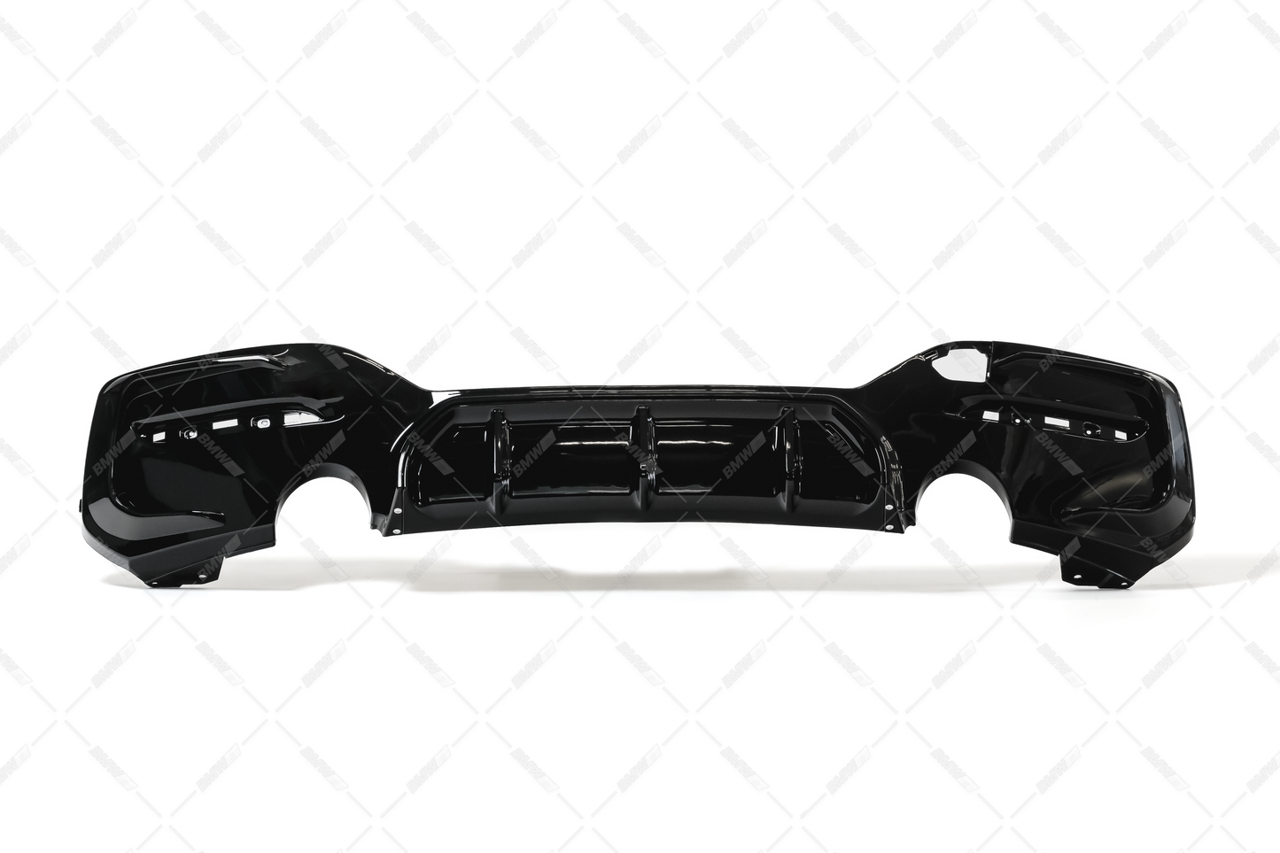 BMW F20 F21 LCI M-performance look takapuskurin diffuusori kiiltävän musta