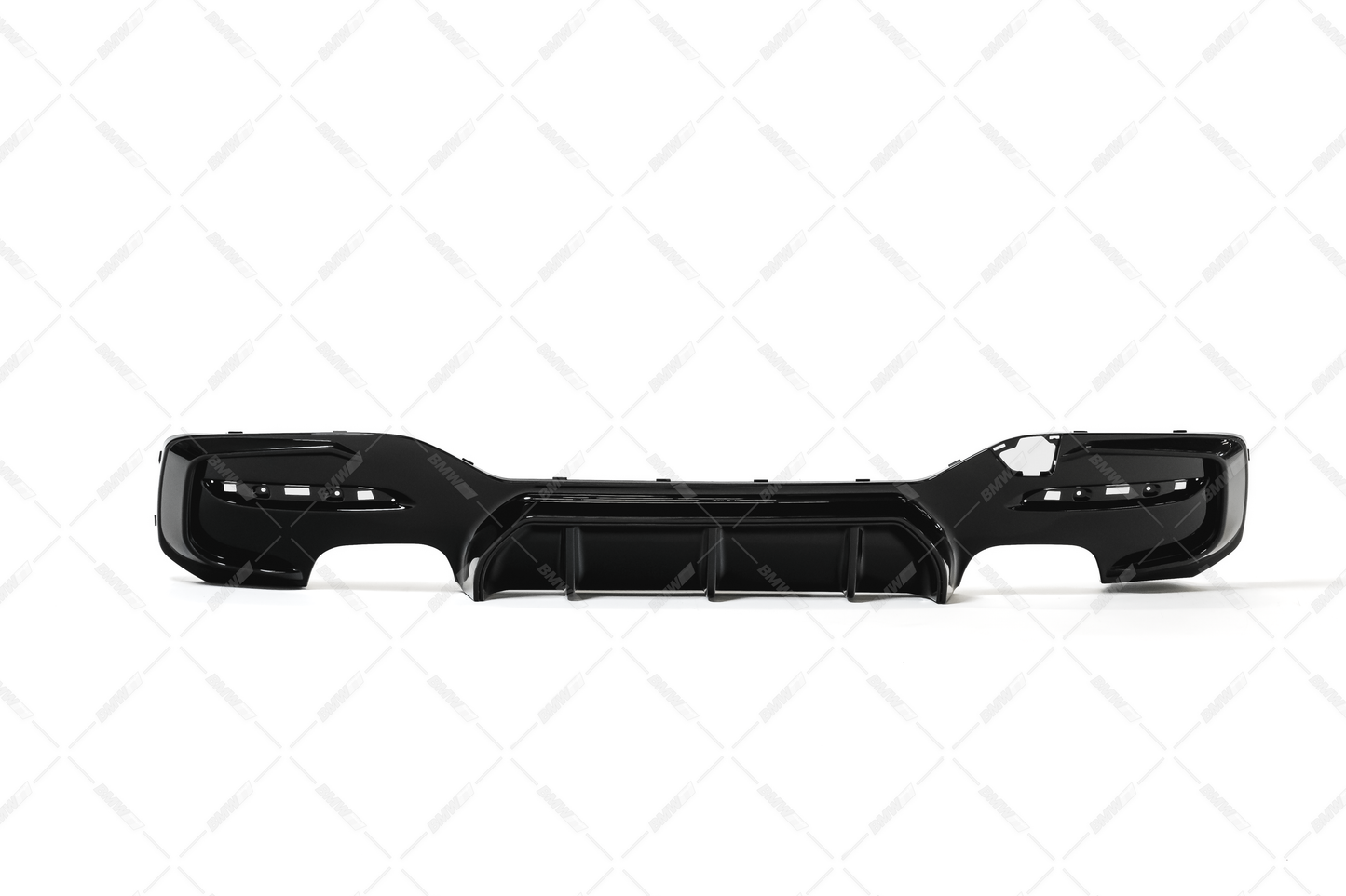 BMW F20 F21 M-performance takapuskurin diffuusori kiiltävän musta