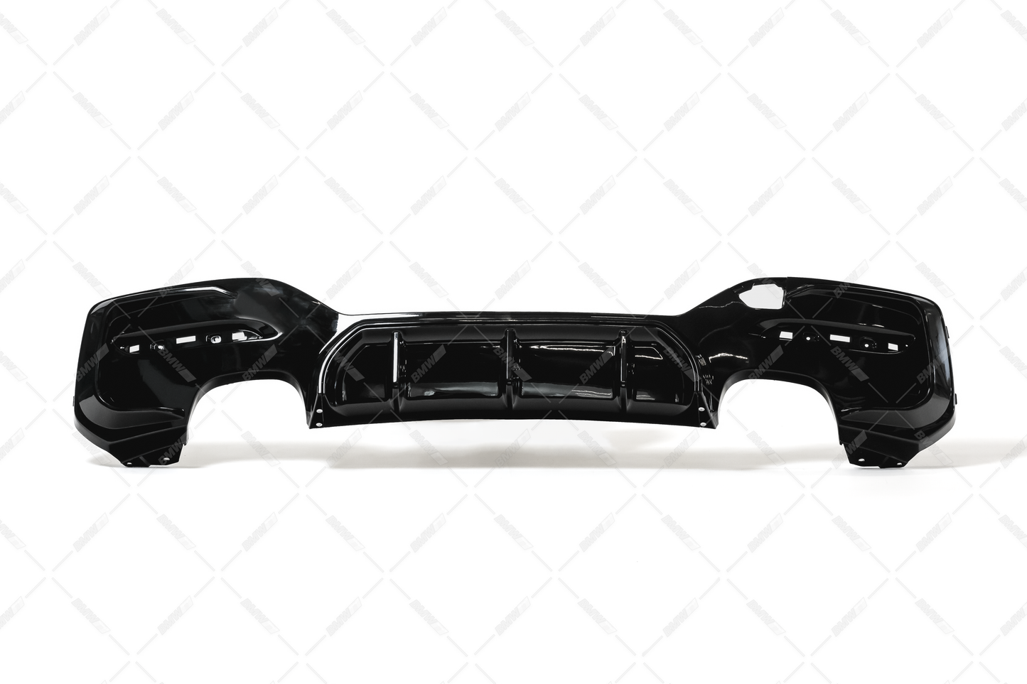 BMW F20 F21 M-performance takapuskurin diffuusori kiiltävän musta