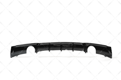 BMW F30 F31 M-Performance diffusori M-Sport takapuskuriin 1+1 putkenpäille