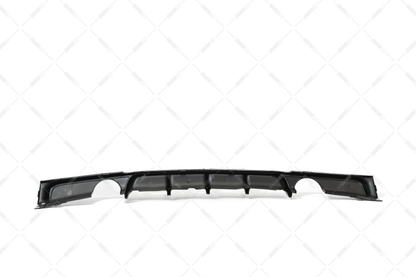 BMW F30 F31 M-Performance diffusori M-Sport takapuskuriin 1+1 putkenpäille