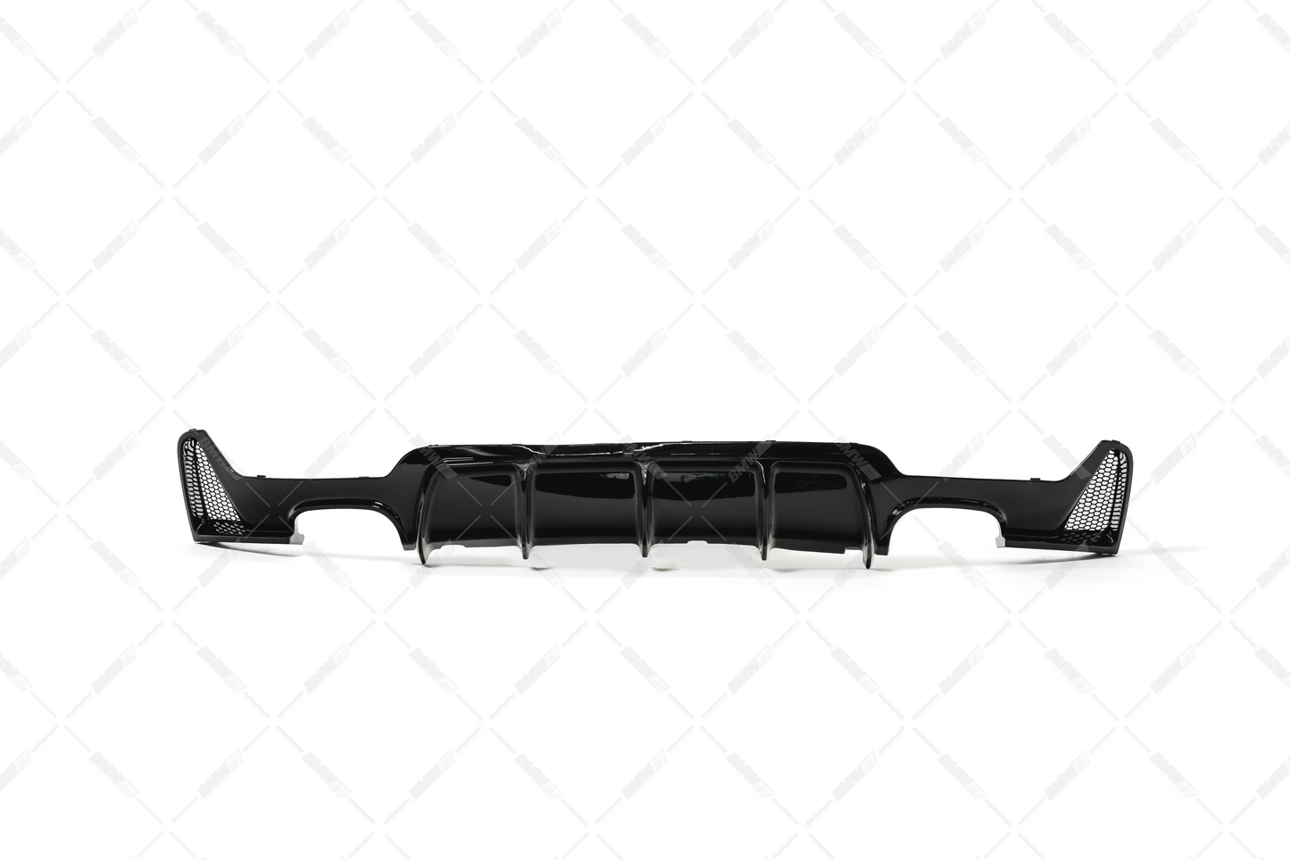 BMW F32 F33 F36, M-Performance kiiltävän musta takapuskurin diffusori